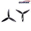 Gemfan 5152 5,1x5,2 Flash 3 blade propeller black 2xCW 2xCCW 5 inch - Thumbnail 3