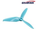 Gemfan 5152 5,1x5,2 Flash 3 Blatt Propeller Blau 2xCW 2xCCW 5 Zoll - Thumbnail 1