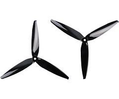 Gemfan 7040 Flash 3 blade propeller black 4 pieces 7 inch