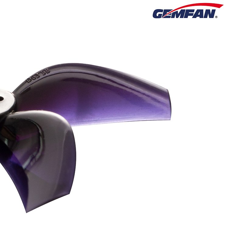 Gemfan D63 Ducted Durable 5 Sheet Black 2.5 Inch - Thumbnail 4