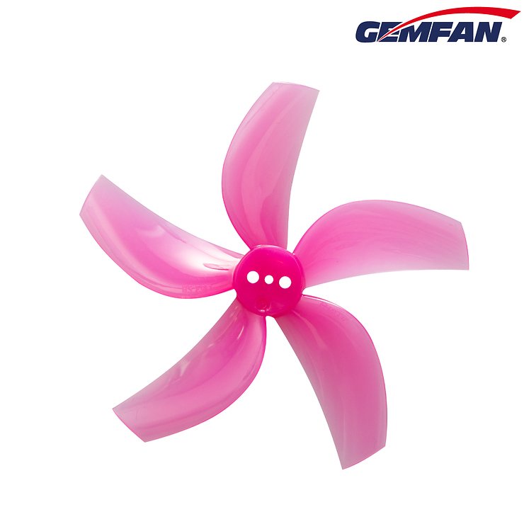 Gemfan D63 Ducted Durable 5 Feuilles Rose 2.5 Pouces - Thumbnail 1