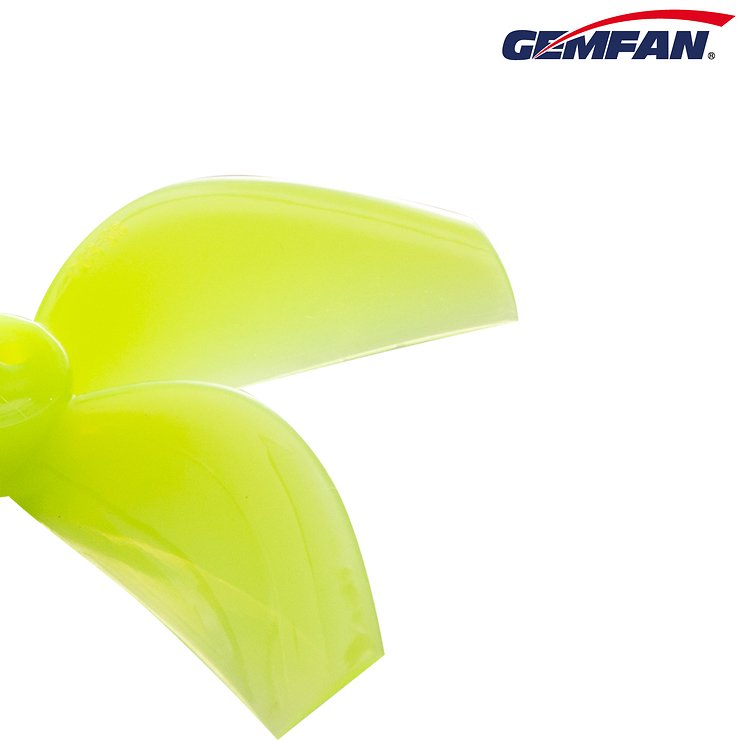 Gemfan D63 Ducted Durable 5 Feuilles Jaune 2.5 Pouces - Thumbnail 4