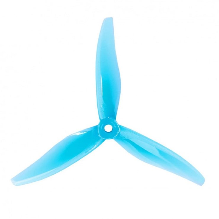 Gemfan YUKI 5129-3 5 Zoll 3-Blatt Propeller Sea Blue (2CW+2CCW) - Pic 1