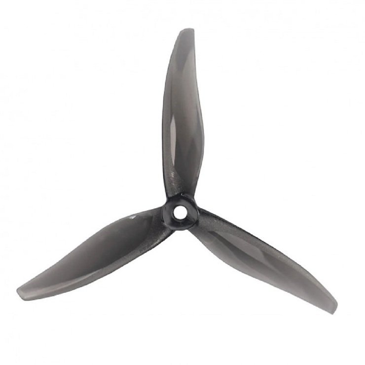 Gemfan YUKI 5129-3 5 Zoll 3-Blatt Propeller Clear Gray (2CW+2CCW) - Pic 1