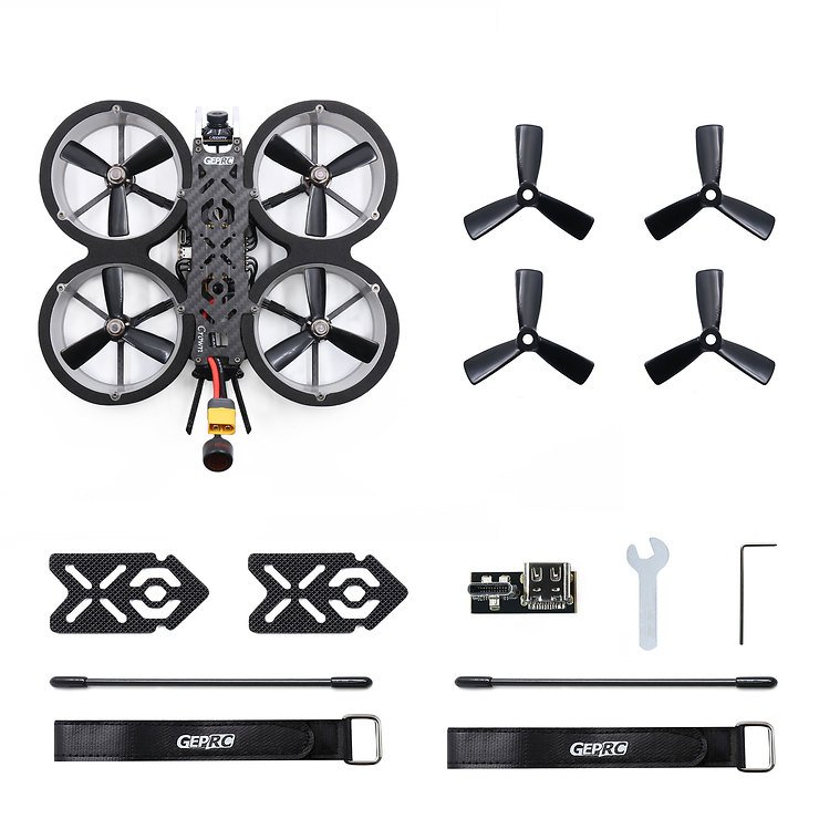 GEPRC Crown HD 3 inch DJI FPV Cinewhoop FrSky RXSR 4S - Thumbnail 3