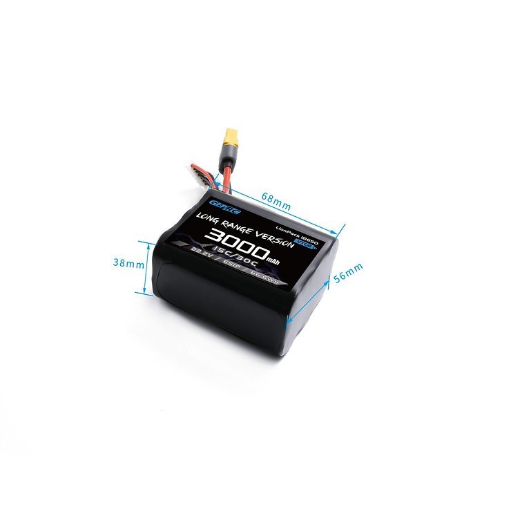 GEPRC Li-Ion 3000mAh 6S Akku XT30 - Thumbnail 1