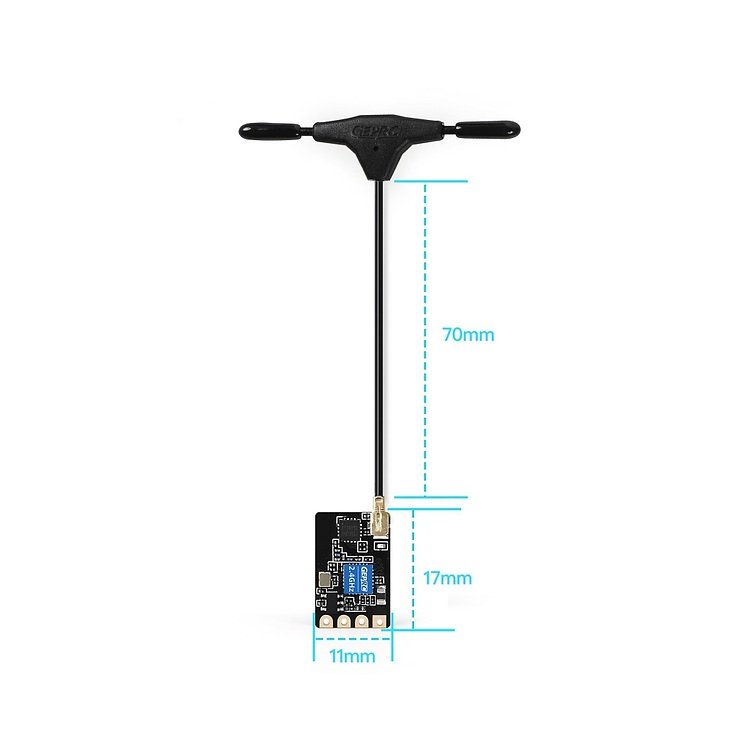 GEPRC ELRS Nano 2.4G PA100 Receiver - Thumbnail 3