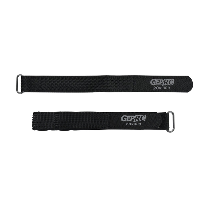 GEPRC LiPo Batterie Strap 20x300mm schwarz 5 Stück - Thumbnail 1