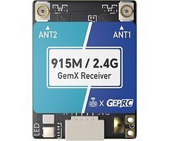 GEPRC ELRS 915M 2.4G Gemini Xrossband Receiver