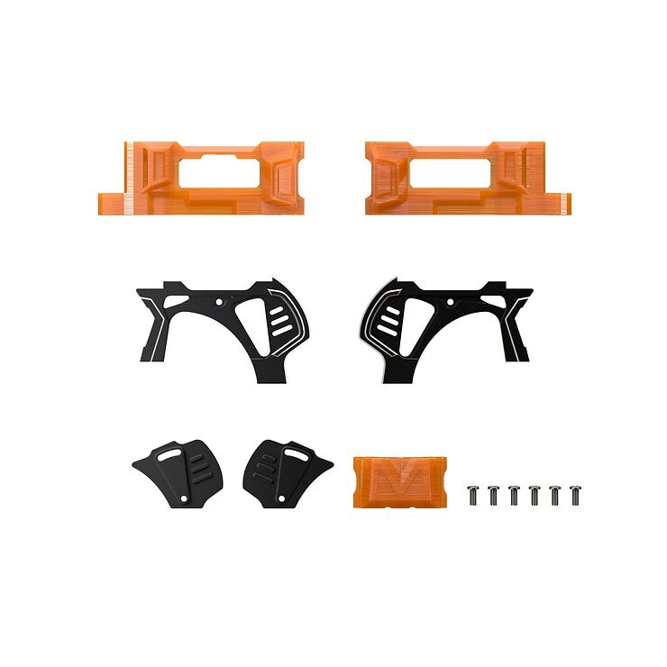 GEPRC MARK5 DC DJI O4 Air Unit Pro Kit de actualización de cámara adaptador naranja - Pic 1