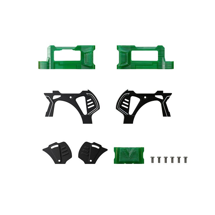 GEPRC MARK5 X DJI O4 Air Unit Pro Camera Adapter Upgrade Kit green - Pic 1