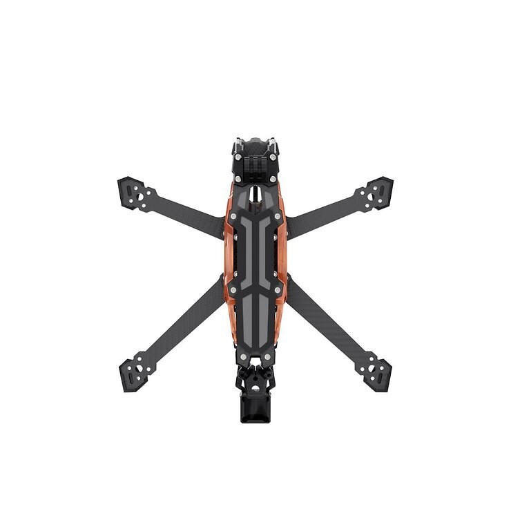 GEPRC Vapor D6 O4 Pro Frame Kit FPV negro - Thumbnail 8