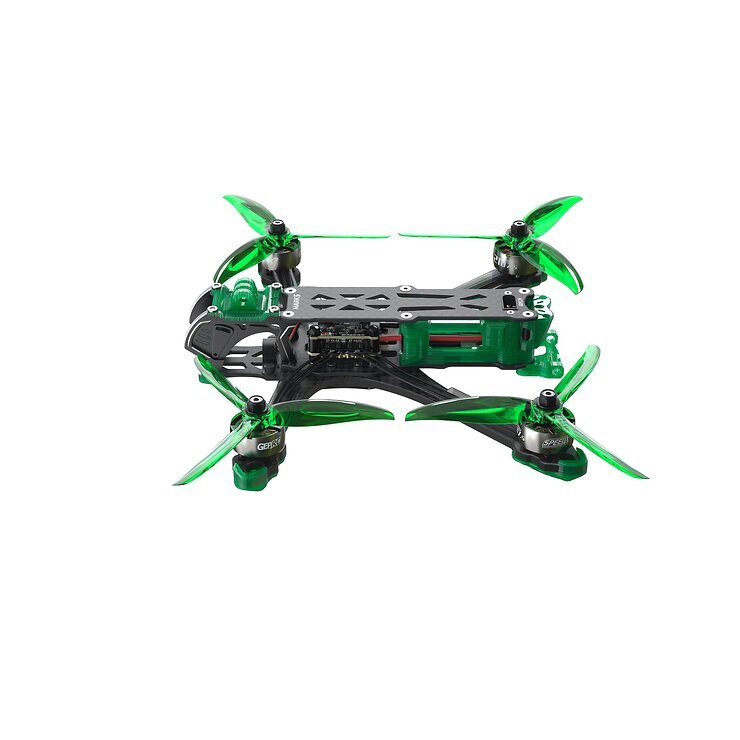 GEPRC Mark5D DJI O4 Pro 6S WTFPV Drone 2.4G ELRS Emerald green - Thumbnail 3