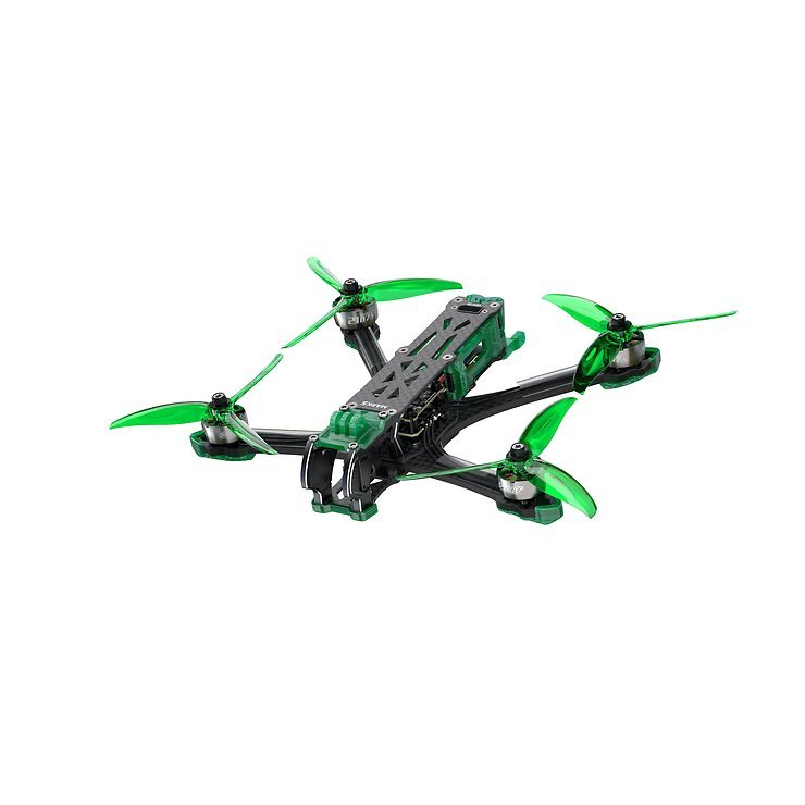 GEPRC Mark5D DJI O4 Pro 6S WTFPV Drone 2.4G ELRS verde smeraldo - Thumbnail 1