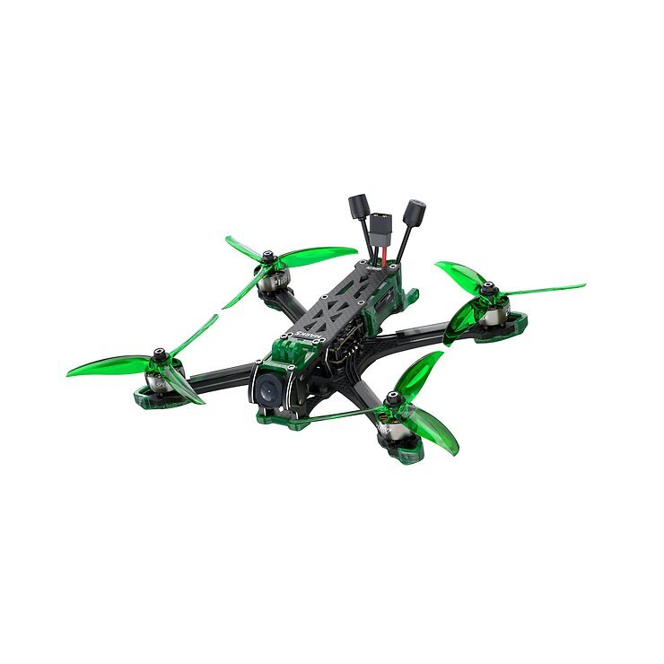 GEPRC MARK5 DJI O4 Pro Wide X FPV 6S Drone 2.4G ELRS Emerald green - Thumbnail 1