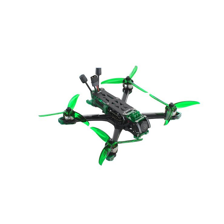 GEPRC MARK5 DJI O4 Pro Wide X FPV 6S Drone 2.4G ELRS Emerald green - Thumbnail 4