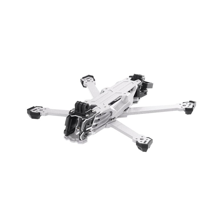 GEPRC Vapor D5 Frame Kit für O4 Pro 5 Zoll Holographic White  - Thumbnail 1