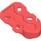 GEPRC Mark5 Arm Guards (4 pieces) 3D Print TPU Black