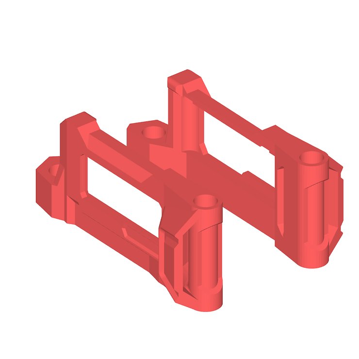 GEPRC Mark5 O3 Air Unit Bracket 3D Print TPU Red kaufen | FPV24.com