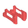 GEPRC Mark5 O3 Air Unit Bracket Impresión 3D TPU Rojo