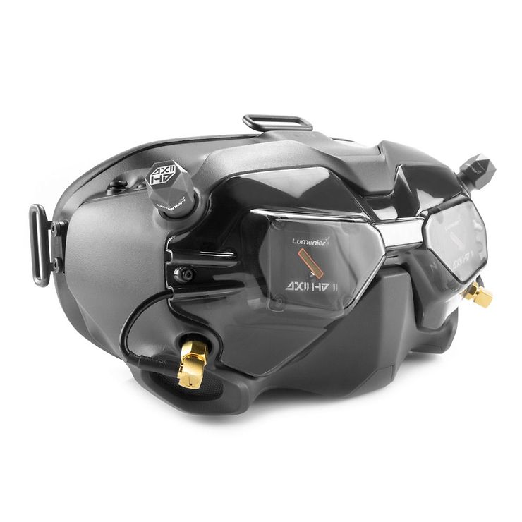 Lumenier AXII HD 2 Patch Visor 5.8GHz Antenna DJI Combo Set Grigio - Thumbnail 2