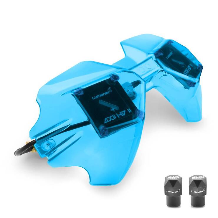 Lumenier AXII HD 2 Patch Visor 5.8GHz Antenna DJI Combo Set Blu - Thumbnail 2