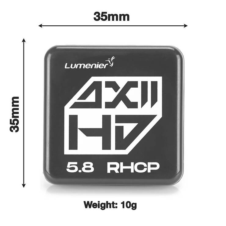 Lumenier AXII HD 5.8GHz FPV Patch Antenna RHCP - Thumbnail 5