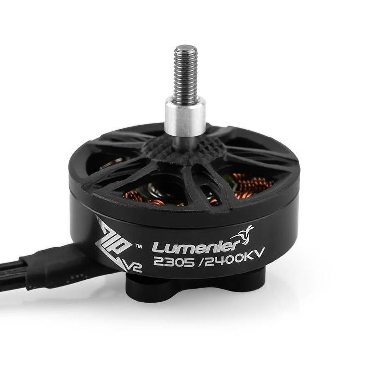 Lumenier ZIP V2 2305 3200KV Cinematic FPV Motor Schwarz - Thumbnail 2
