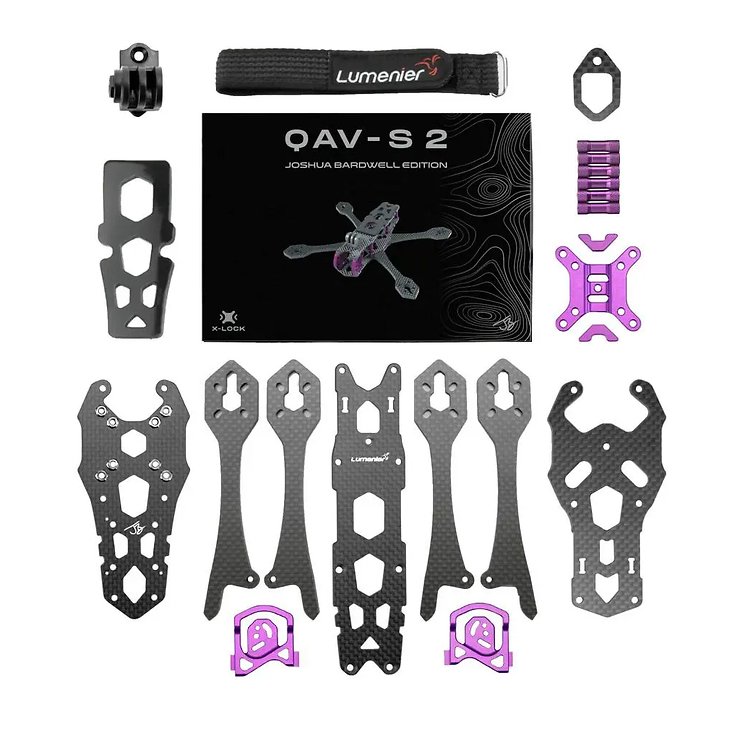 Kit de montura Lumenier QAV-S 2 Joshua Bardwell SE de 5 pulgadas - Thumbnail 6