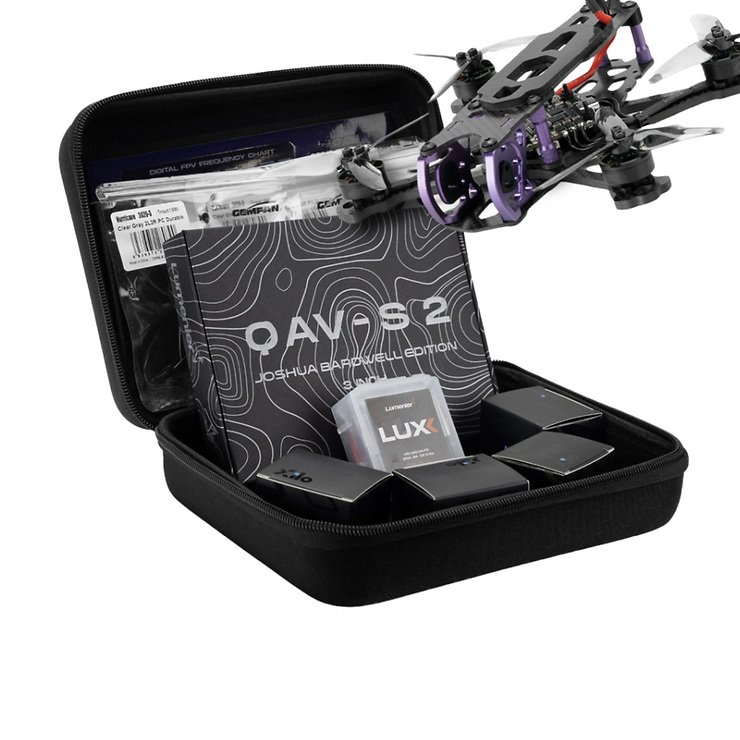 Lumenier QAV-S 2 Sub-250 Joshua Bardwell SE 3-calowy zestaw HD Ready DIY Kit - Thumbnail 1