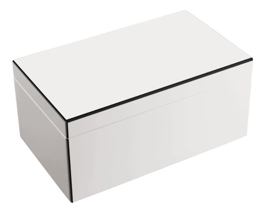Gift Company Schmuckbox Tang M mit Spiegel 28 cm weiß - Pic 1