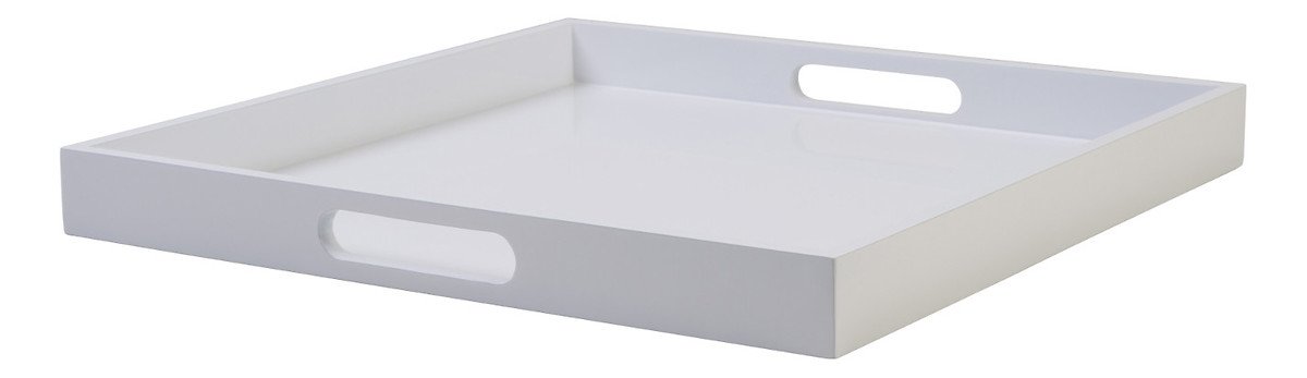 Gift Company Tablett Spa M 40,4 x 40,4 cm MDF weiß - Pic 1