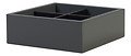 Gift Company Storage Box Spa S 19 x 19 cm MDF graphite - Thumbnail 2