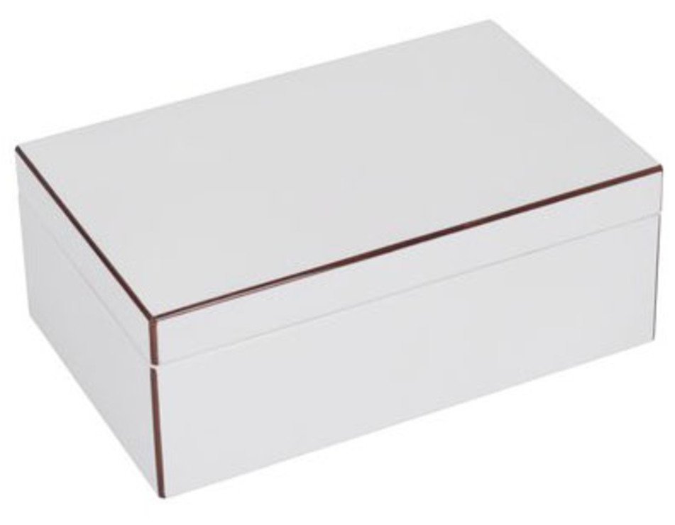 Gift Company Schmuckbox Tang mit Spiegel weiß 22 cm - Pic 1
