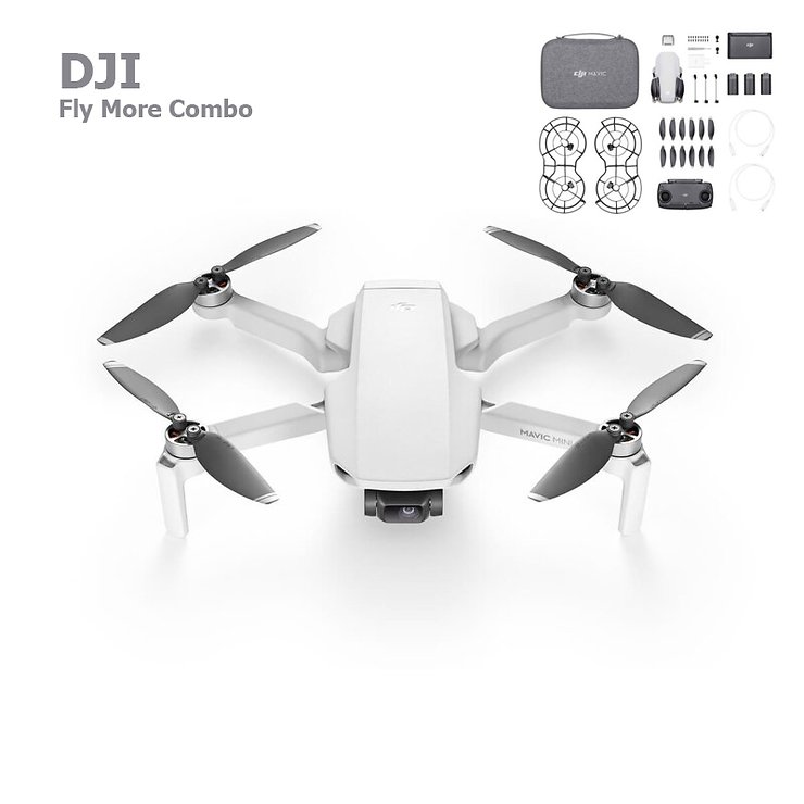 DJI Mavic mini Fly More Combo Quadrocopter HD compreso il telecomando - Thumbnail 1