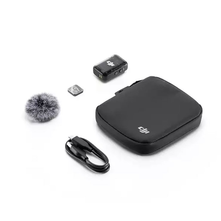 DJI Mic 2 Émetteur Noir Ombre - Thumbnail 2