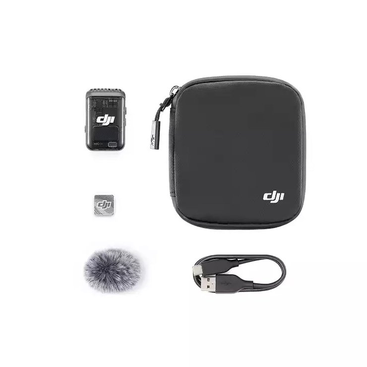 DJI Mic 2 Transmitter Shadow Black - Thumbnail 1
