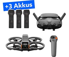 DJI Avata 2 FPV Fly More Combo + 3 baterije