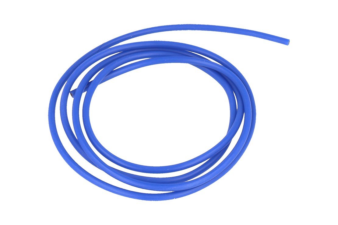 Graupner Silikonkabel 1,0 qmm 1m blau 17 AWG - Pic 1