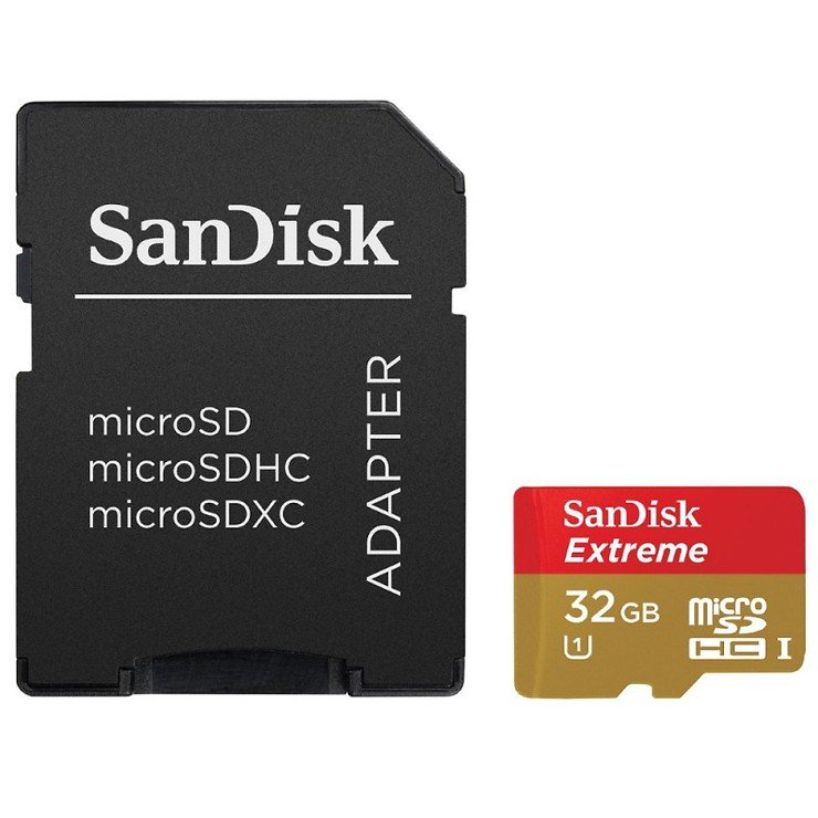 SanDisk MicroSDHC 32GB Extreme 45MB / s memory card - Thumbnail 2