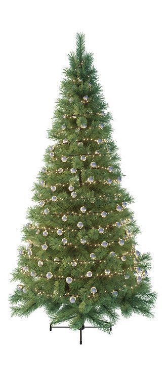 Chaîne lumineuse Hemsson 2en1 LED 550 LED 11m argent - Thumbnail 2