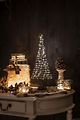 Christmas United LED Weihnachtsbaum 250 LED 100cm Metall kupfer innen/außen - Thumbnail 2