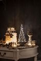 Natale United LED Albero di Natale 85 LED all'interno 42cm metallo argento - Thumbnail 2