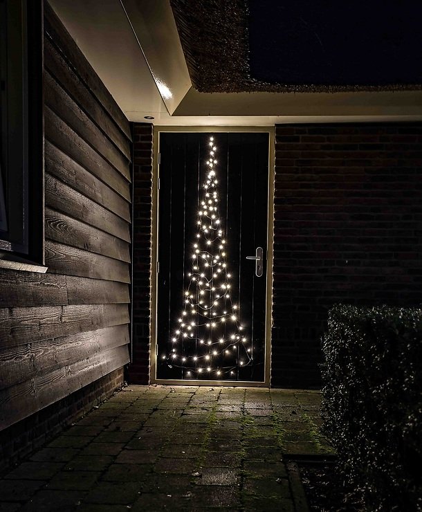 LED Weihnachtsbaum Hytte, Outdoor