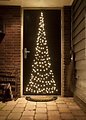 Fairybell Arbre de Noël LED accroche-porte 120 LED blanc chaud extérieur 2,1m - Thumbnail 2