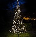 Fairybell LED Weihnachtsbaum 250 LED warmweiß außen 1,85m - Thumbnail 3