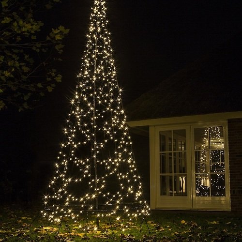 Fairybell LED Weihnachtsbaum 640 LED warmweiß außen 4,2m