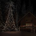 Fairybell LED Baum Fahnenmast 960 LED warmweiß außen 6m - Thumbnail 3