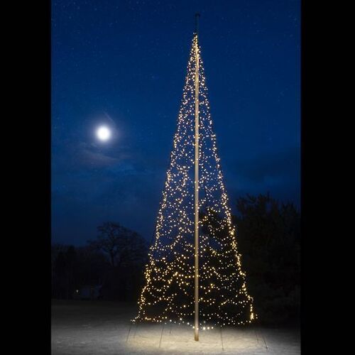 Fairybell LED Baum für Fahnenmast 2000 LED warmweiß 10m außen
