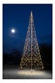Fairybell LED árbol bandera 4000 LED blanco cálido exterior 10m - Thumbnail 2